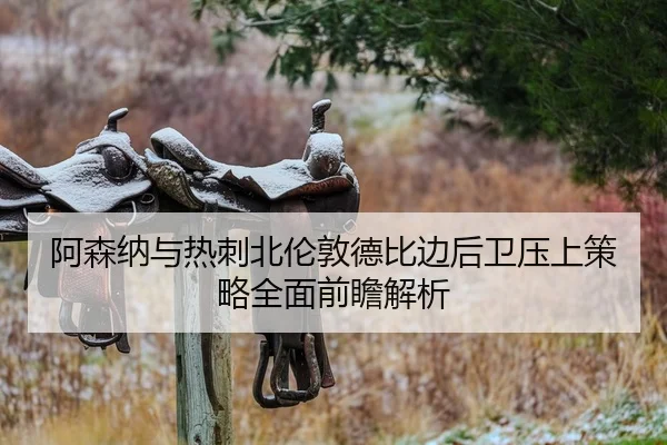阿森纳与热刺北伦敦德比边后卫压上策略全面前瞻解析